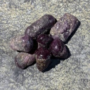 ruby bliss massage stones natural ruby healing stones polished red gemstone therapy stones